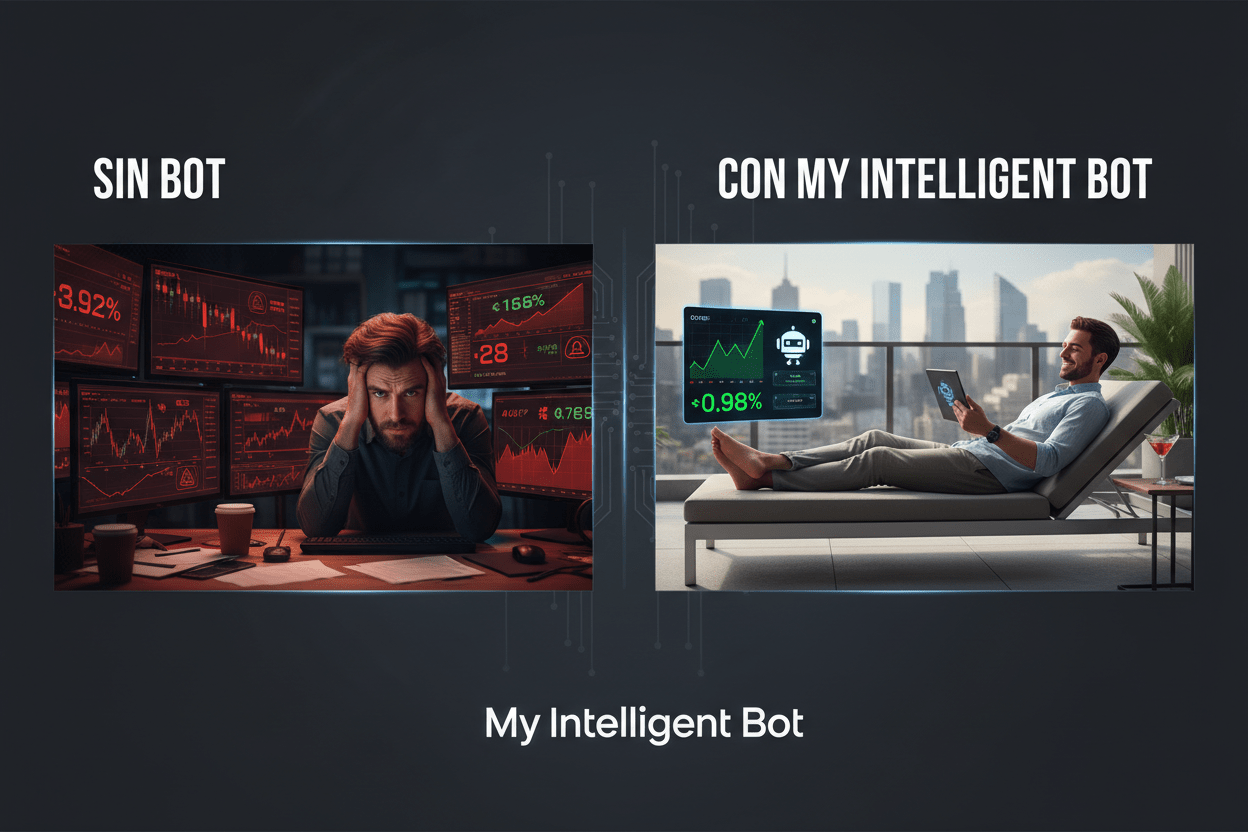Bot de Trading Automatico para MT5 | Scalping - My Intelligent BotMy Intelligent BotComparación trading manual vs bot automático MT5