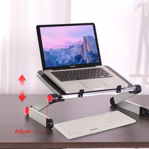 Foldable Laptop Stand Ergonomic Desk Tablet Holder - My Intelligent BotDigitalMy Intelligent BotCJJSPBPB00139-BlackBlack6147740980ff5f996120ed3f40fca81