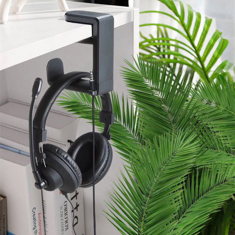 Home Simple Deskside Clip - on Headphone Stand - My Intelligent BotfisicoMy Intelligent BotCJJT154888201AZBlack193a72364fa455eac08b3da48ff98a0d