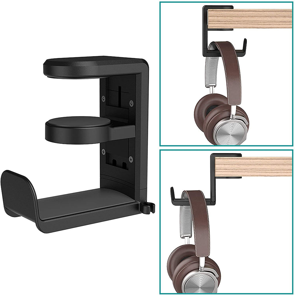 Home Simple Deskside Clip - on Headphone Stand - My Intelligent BotfisicoMy Intelligent BotCJJT154888201AZBlackb54ec1eb9962a0828371177f81916ee4