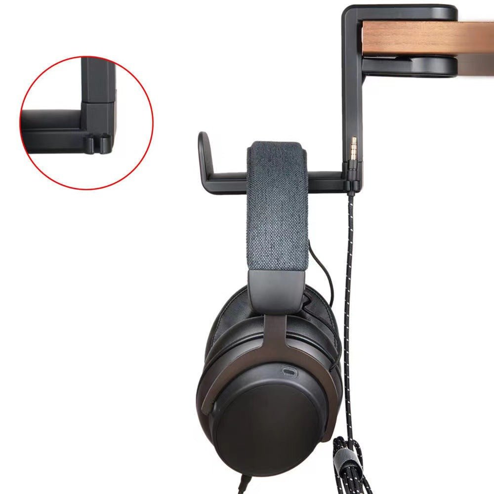 Home Simple Deskside Clip - on Headphone Stand - My Intelligent BotfisicoMy Intelligent BotCJJT154888201AZBlack110ce5bbe73b4f082cbfb7635b0b4e37