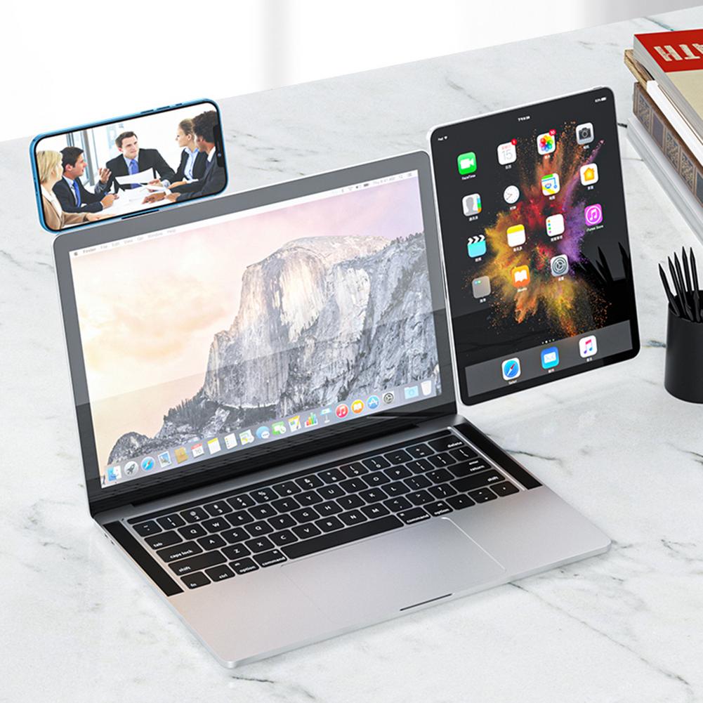 Laptop Phone Holder, Adjustable Laptop Side Mount Clip, Magnetic Laptop Monitor Mount, Computer Laptop Cellphone Stand Foldable Aluminum Expansion Bracket Tablet Clip For Dual Screen - My Intelligent BotDigitalMy Intelligent BotCJSJ190898001AZBlackbd67d030b8736648f83d4db8c99eac16